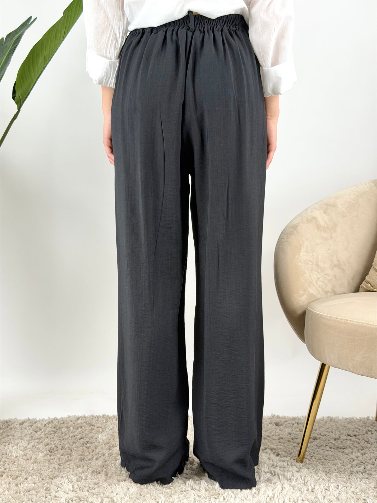 DEVA - PANTALONE PALAZZO LIGHT