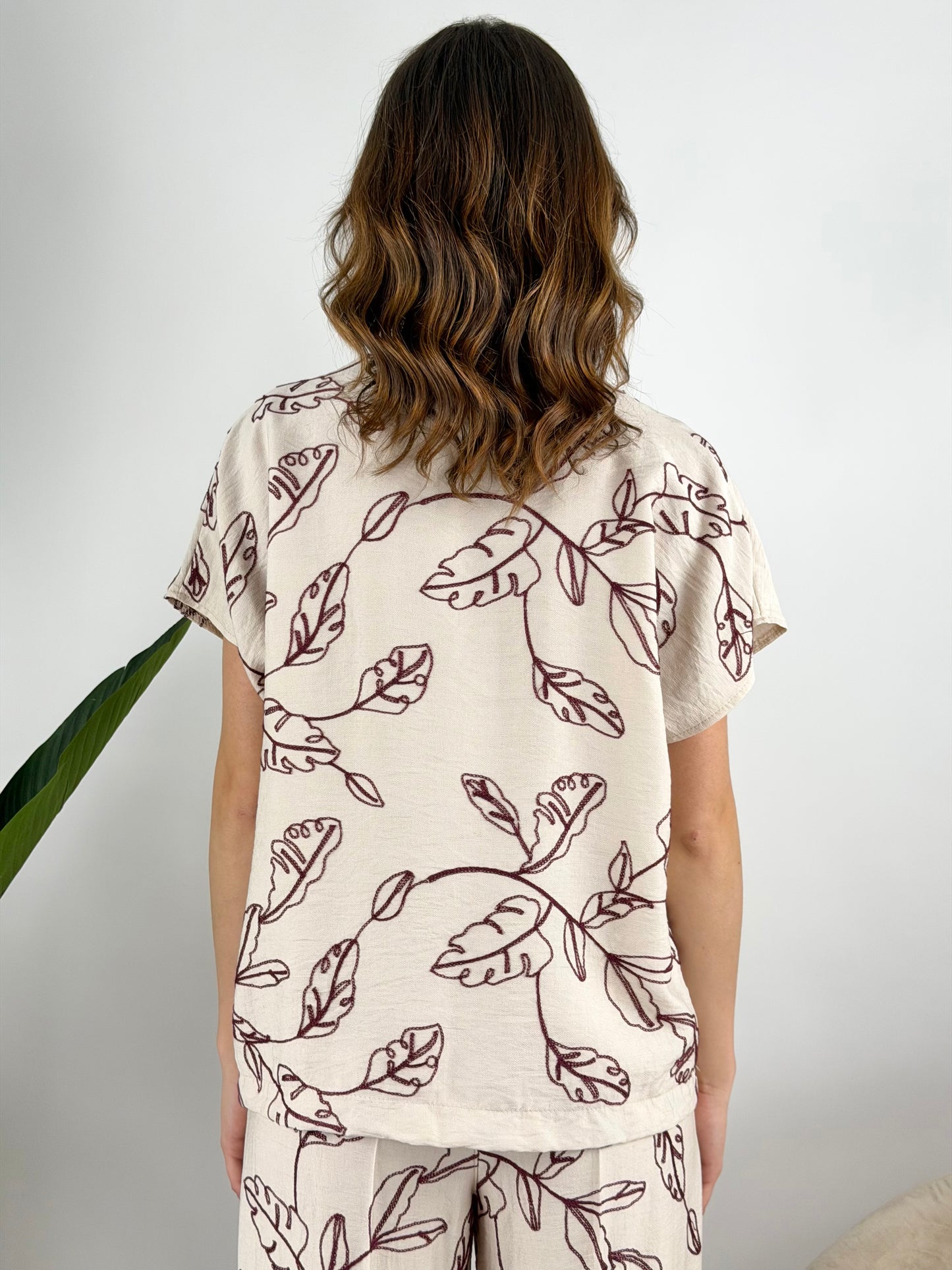 DEVA - BLUSA RICAMI