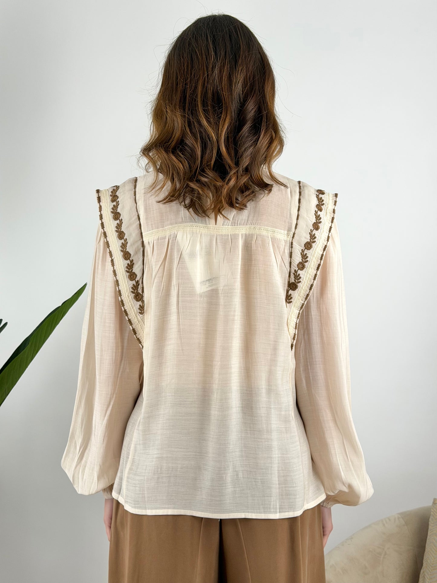 HAVEONE - CAMICIA RICAMI