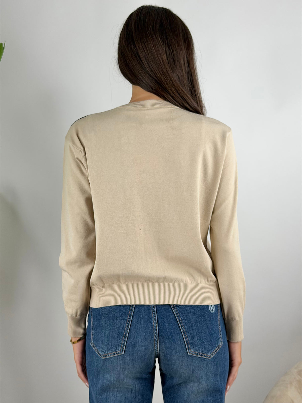 TENSIONE IN - MAGLIA GIROCOLLO ROMBI