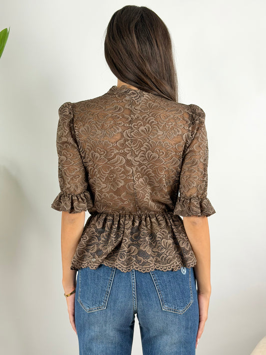 HAVEONE - MAGLIA PIZZO SBUFFO