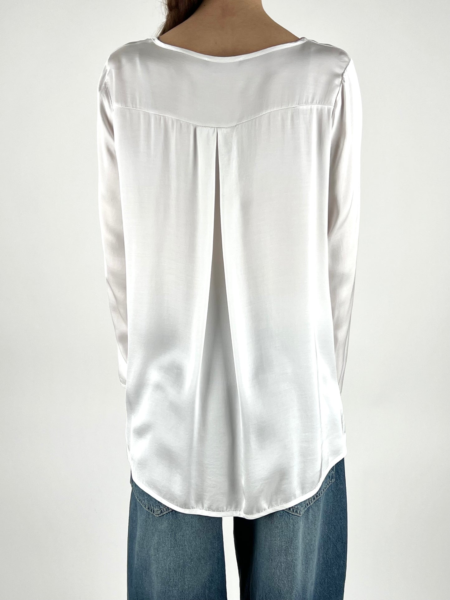 DEVA - BLUSA SATIN TASCHINO