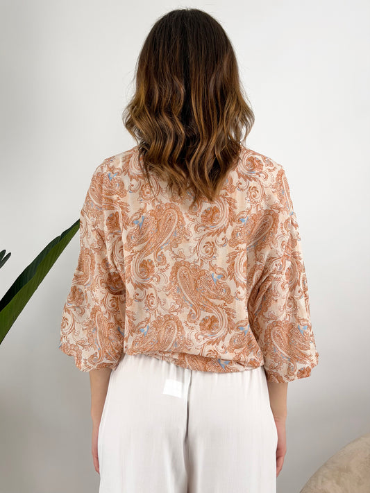 DEVA - CAMICIA MUSSOLA CON STAMPA