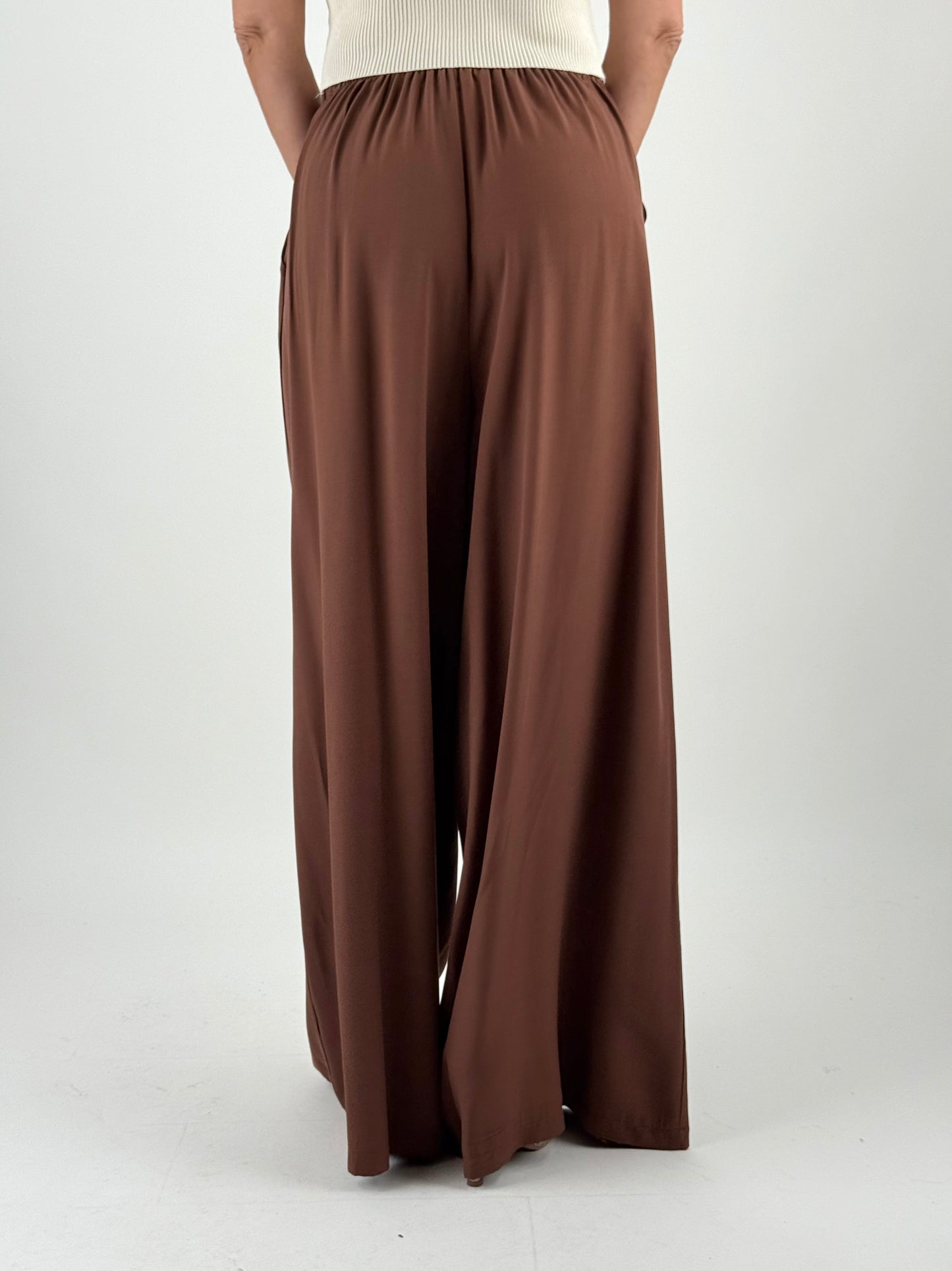 KONTATTO - PANTALONE LARGO COULISSE