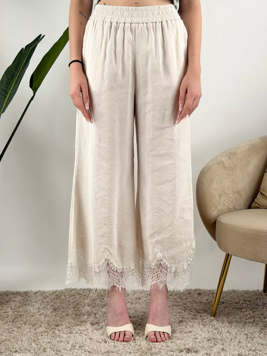 MOTEL - PANTALONE BORDO PIZZO