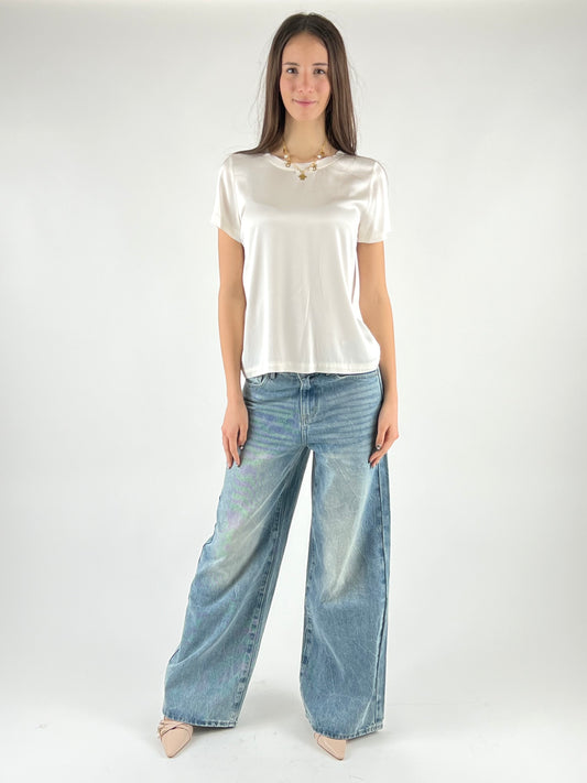 DEVA - BLUSA GIROCOLLO M/M