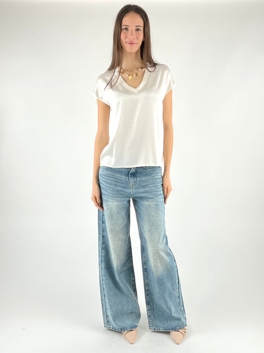 DEVA - BLUSA SCOLLO V M/M