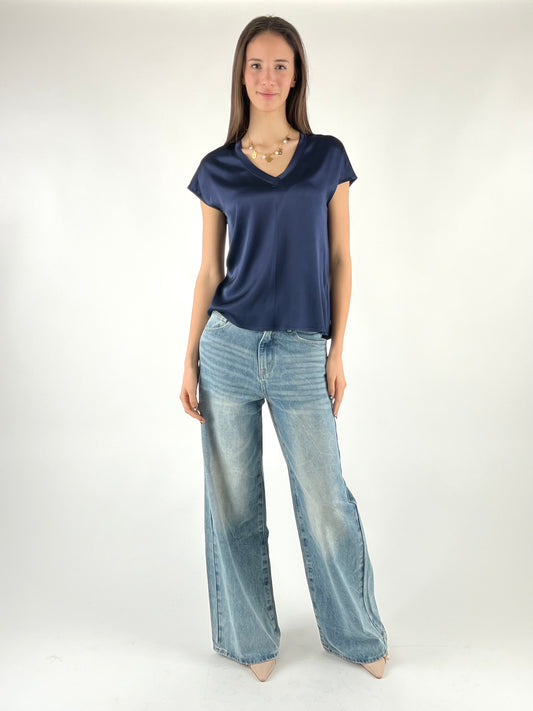 DEVA - BLUSA SCOLLO V M/M