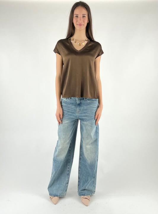 DEVA - BLUSA SCOLLO V M/M