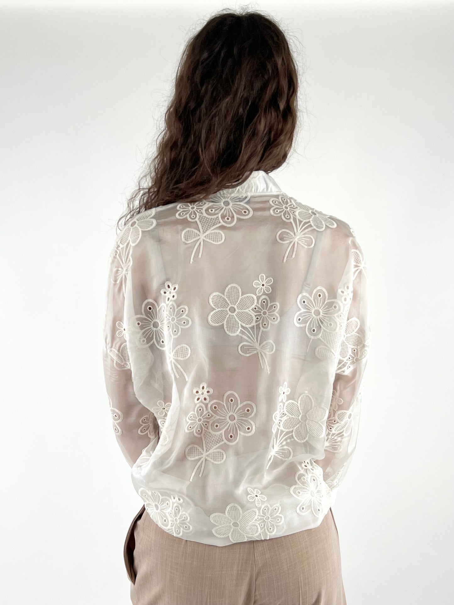 DEVA - CAMICIA MISTO SETA MARTGHERITE