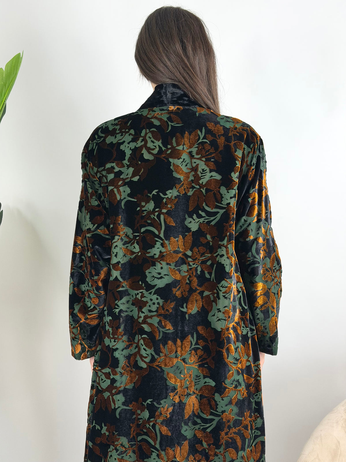 WU'SIDE - KIMONO LUNGO DEVORÈ