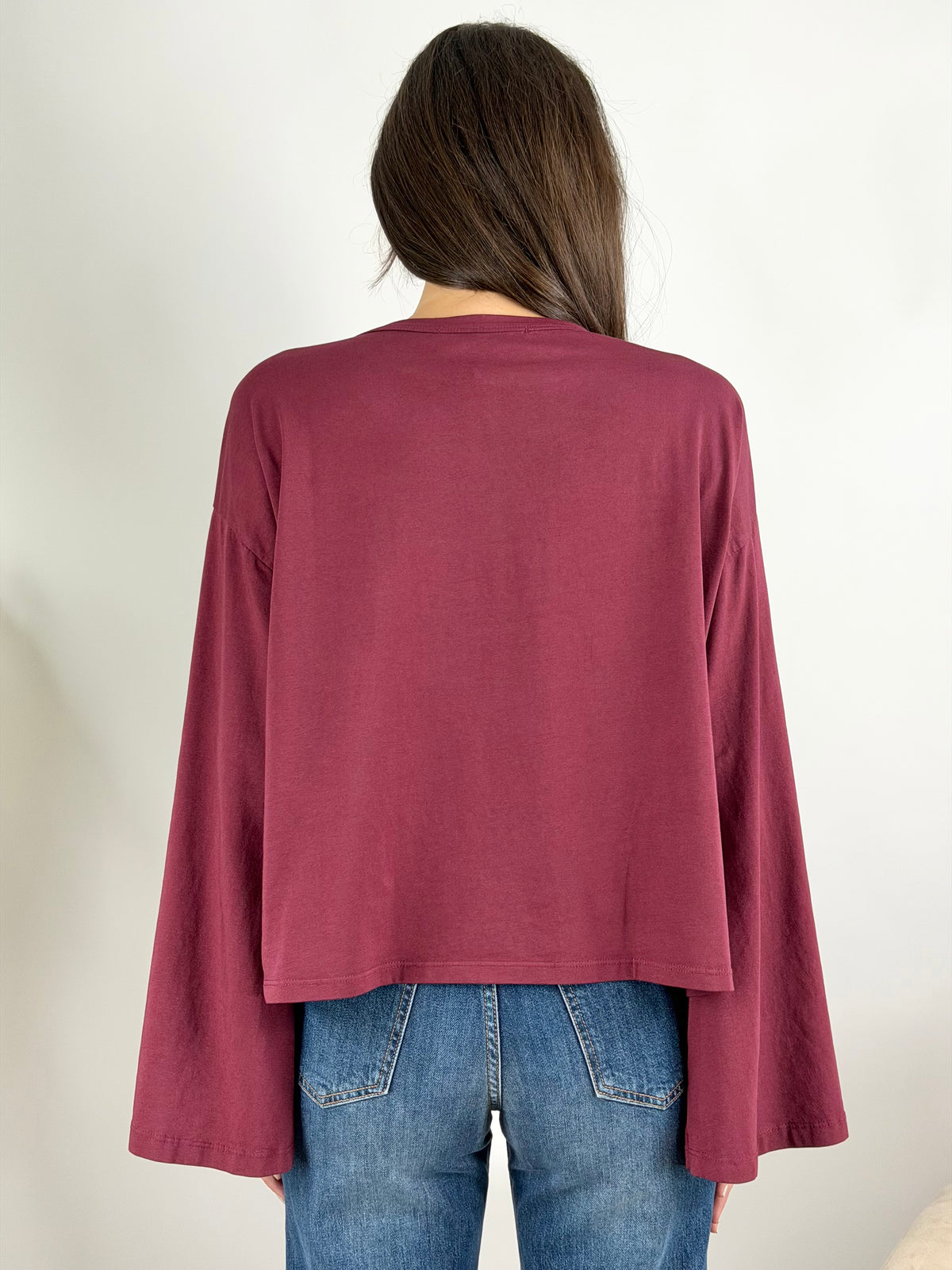 HAVEONE - MAGLIA MANICA TRAPEZIO
