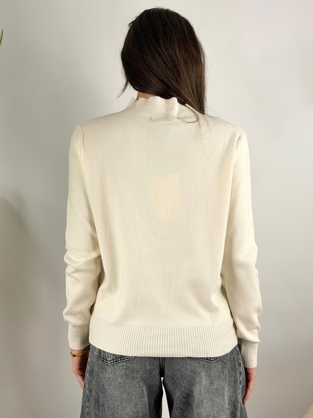 HAVEONE - MAGLIA BOTTONCINI ROUCHES