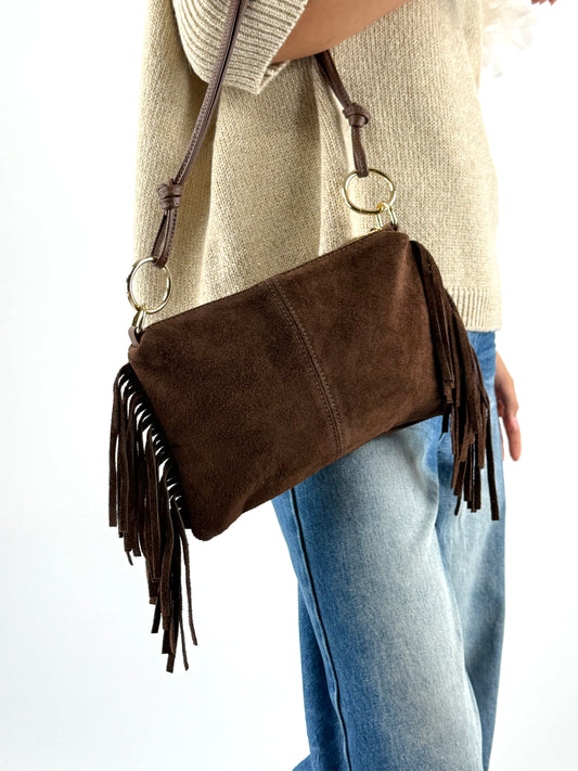 DEVA - BORSA ANELLI FRANGE MINI