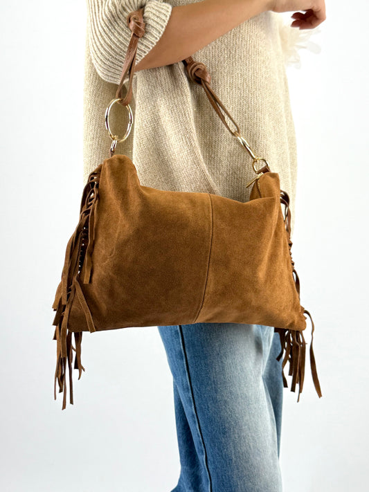 DEVA - BORSA ANELLI FRANGE