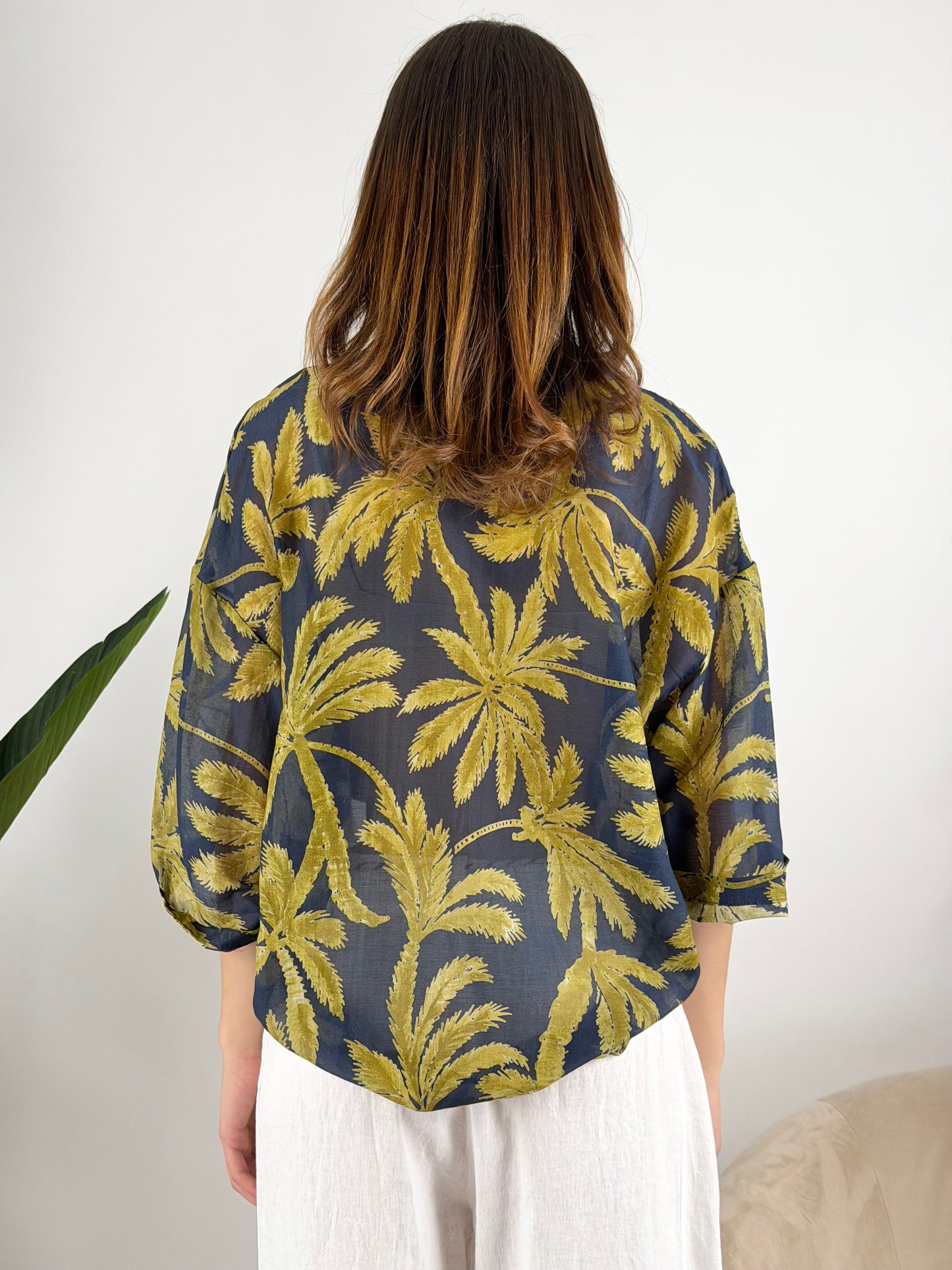 DEVA - CAMICIA MUSSOLA CON STAMPA