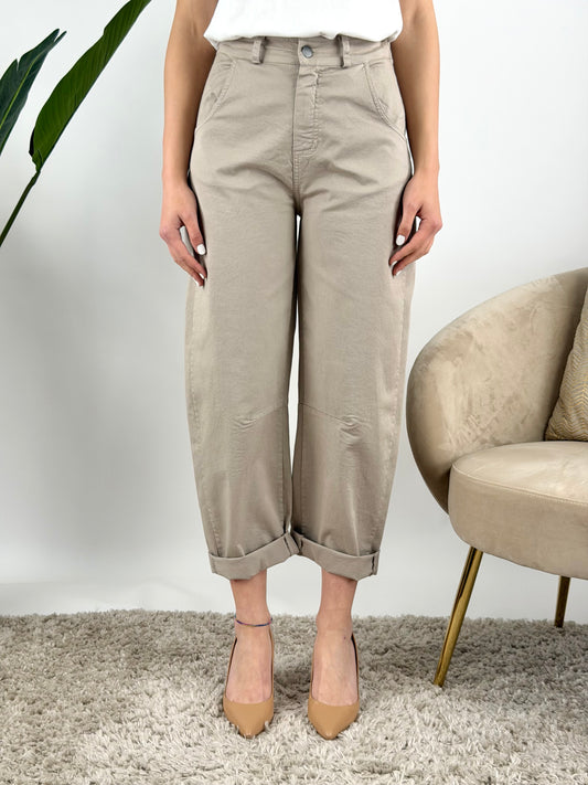 MOTEL - PANTALONE BARREL COTONE