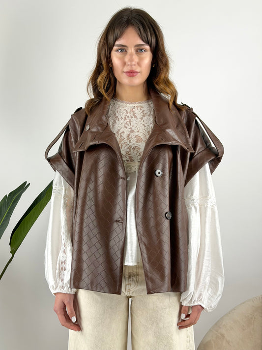 MOTEL - GILET ECOPELLE