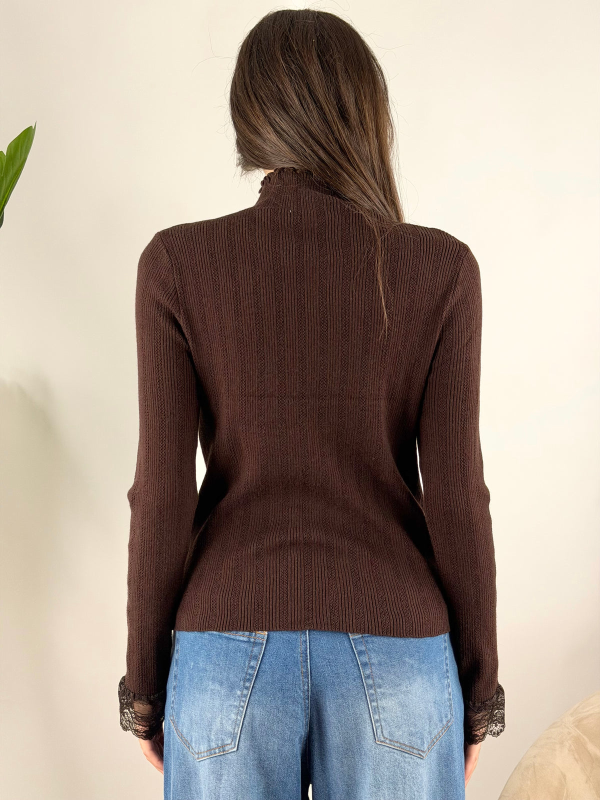 DEVA COUTURE PARIS - LUPETTO ROUCHES E PIZZO