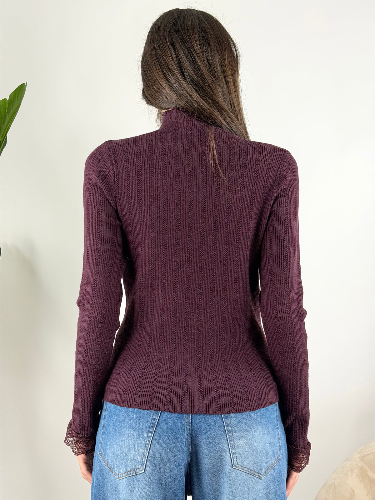 DEVA COUTURE PARIS - LUPETTO ROUCHES E PIZZO