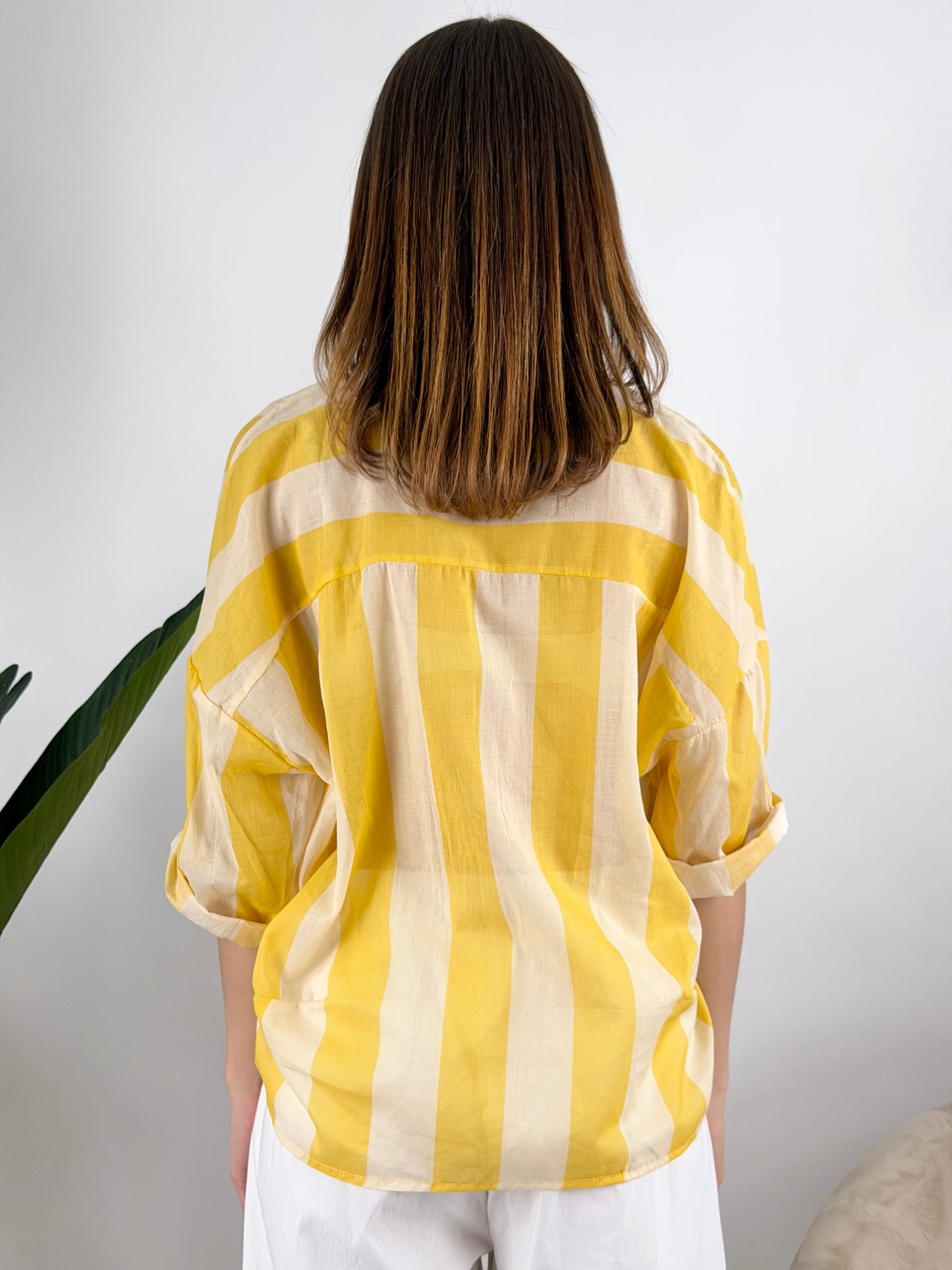 DEVA - CAMICIA MUSSOLA RIGHE