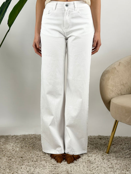 DEVA - JEANS COTONE PALAZZO