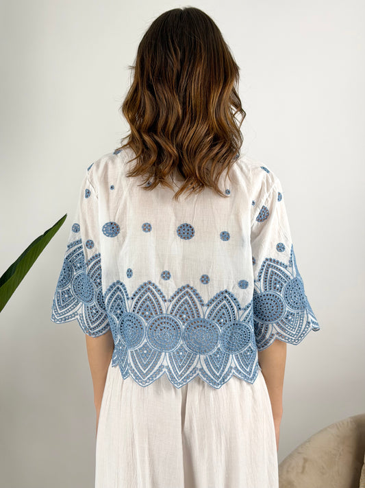 DEVA - CAMICIA RICAMI
