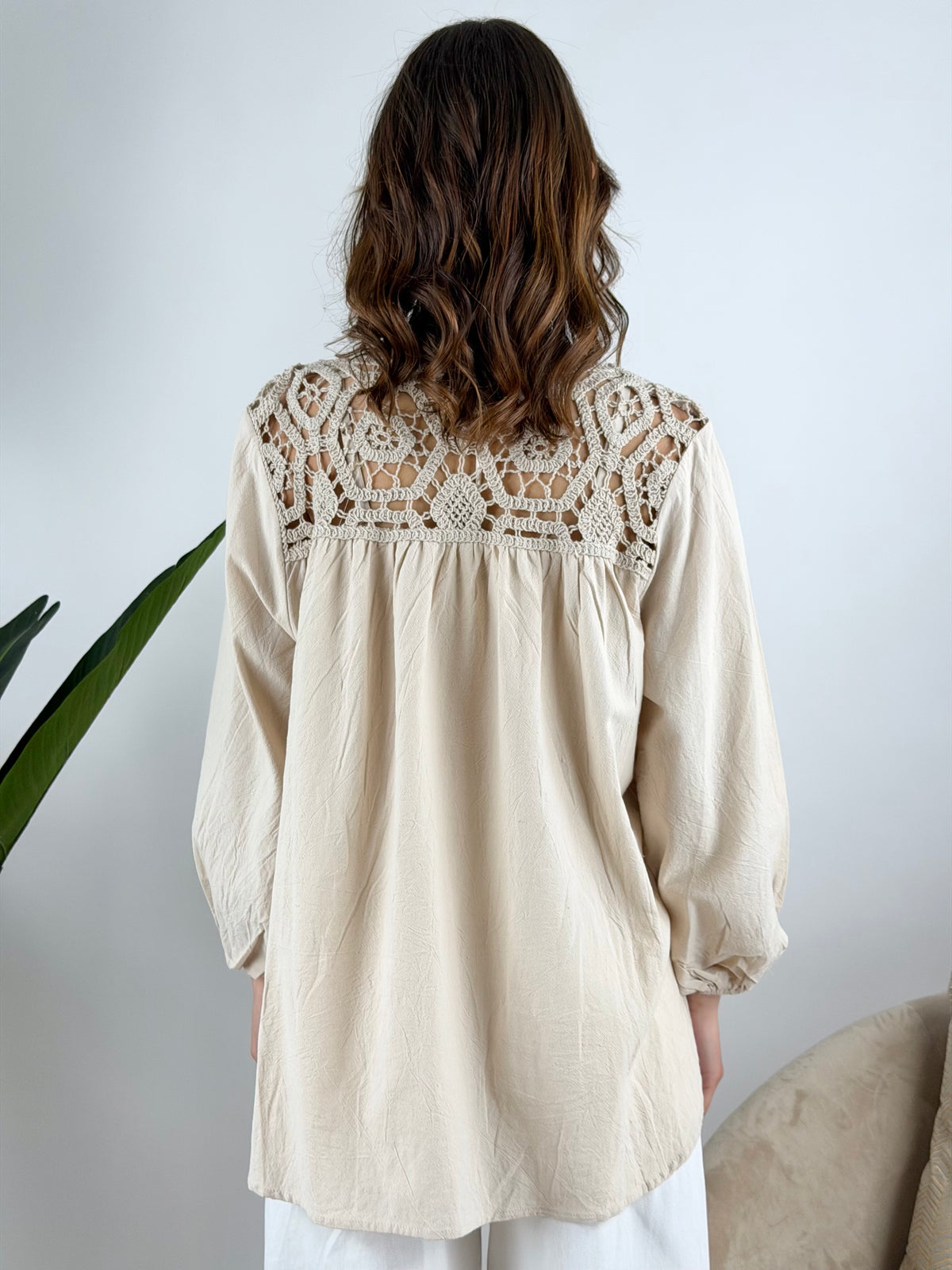 DEVA - CAMICIA CROCHET