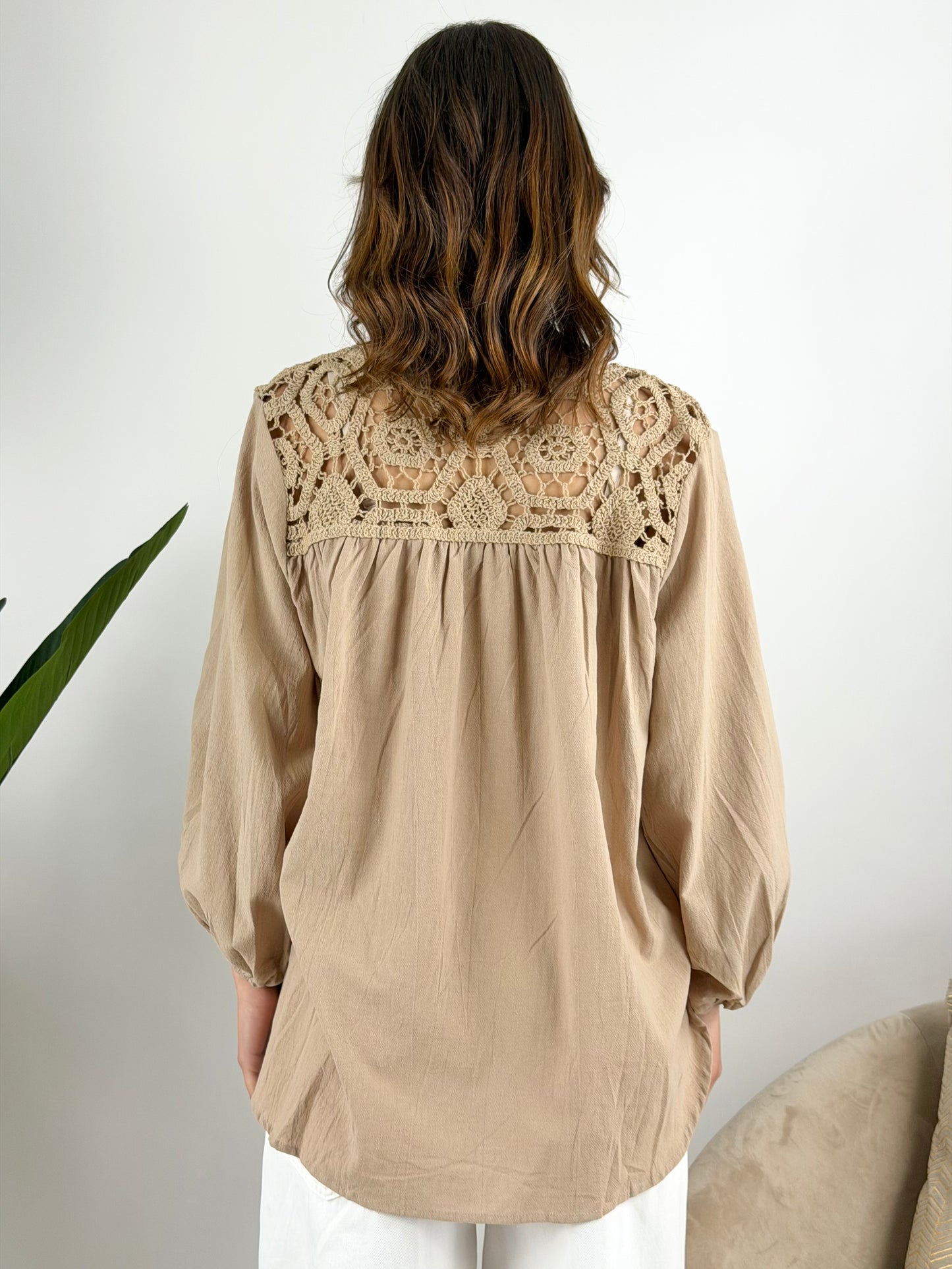 DEVA - CAMICIA CROCHET
