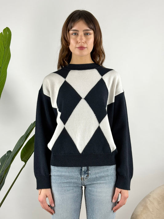 MOTEL - GIROCOLLO TRICOT ROMBI