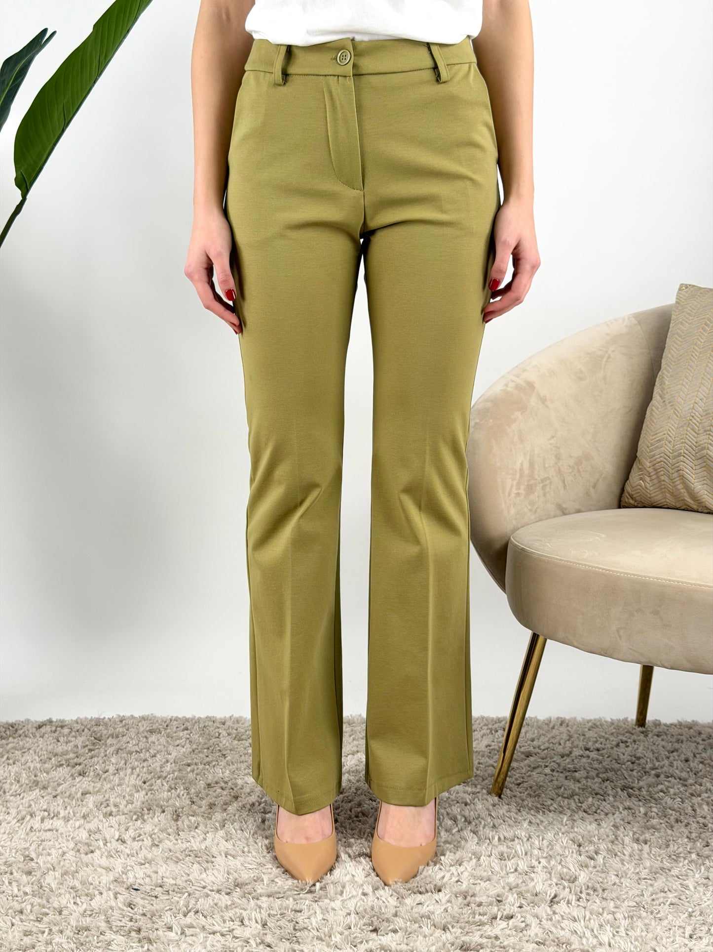 DEVA - PANTALONE PUNTO MILANO ZAMPETTA