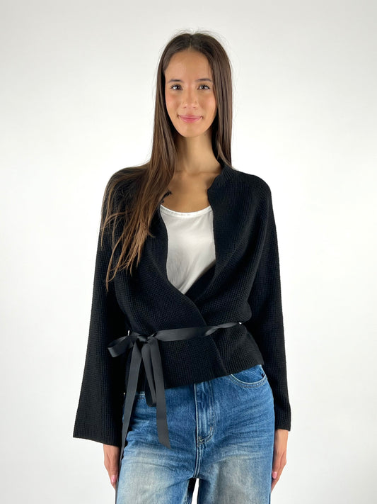 SUSY MIX - GIACCHINA IN MAGLIA CON CINTURA