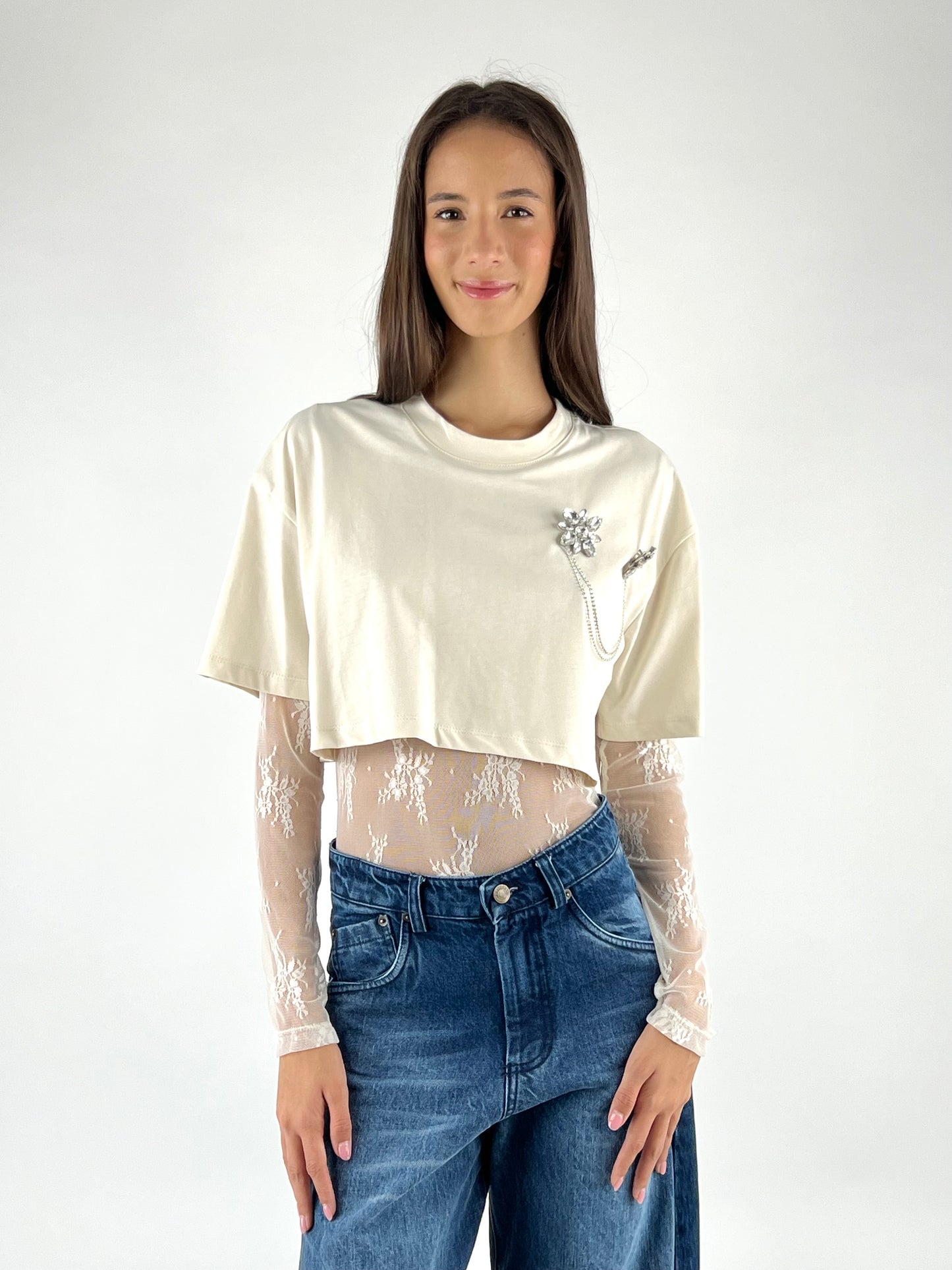 SUSY MIX - T-SHIRT + BODY PIZZO