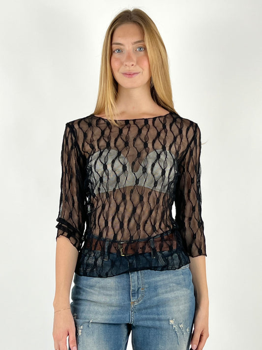 SUSY MIX - MAGLIA BARCA TULLE