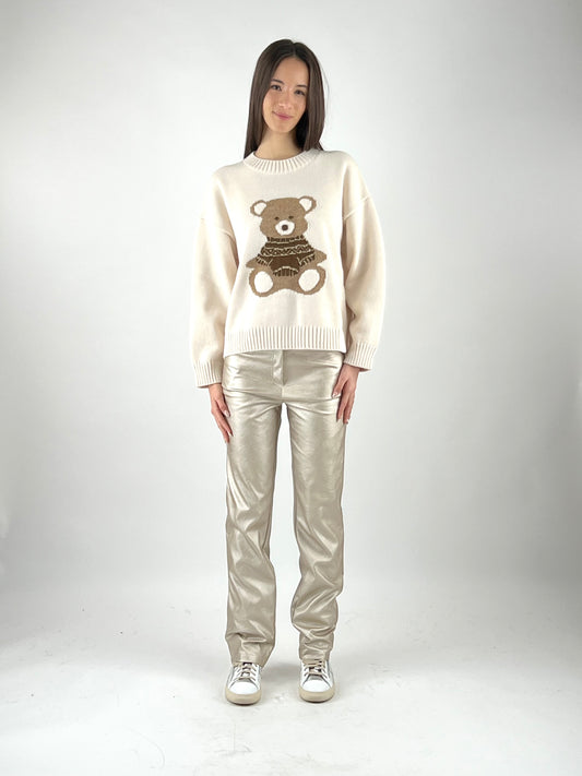 MOTEL - PANTALONE ECOPELLE REGULAR