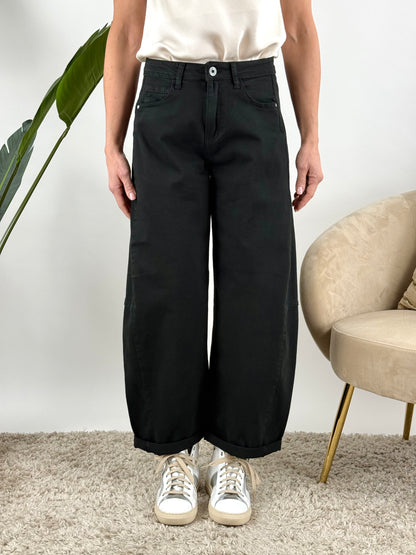 DEVA - JEANS BARREL COLORATO