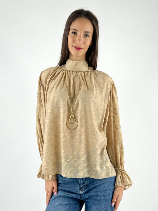DEVA COUTURE PARIS - CAMICIA COLLO CRATERE