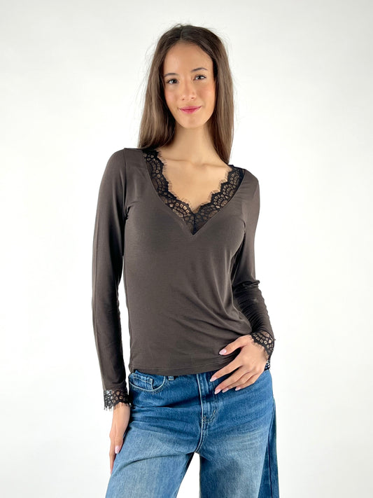 SUSY MIX - MAGLIA SCOLLO V PIZZO