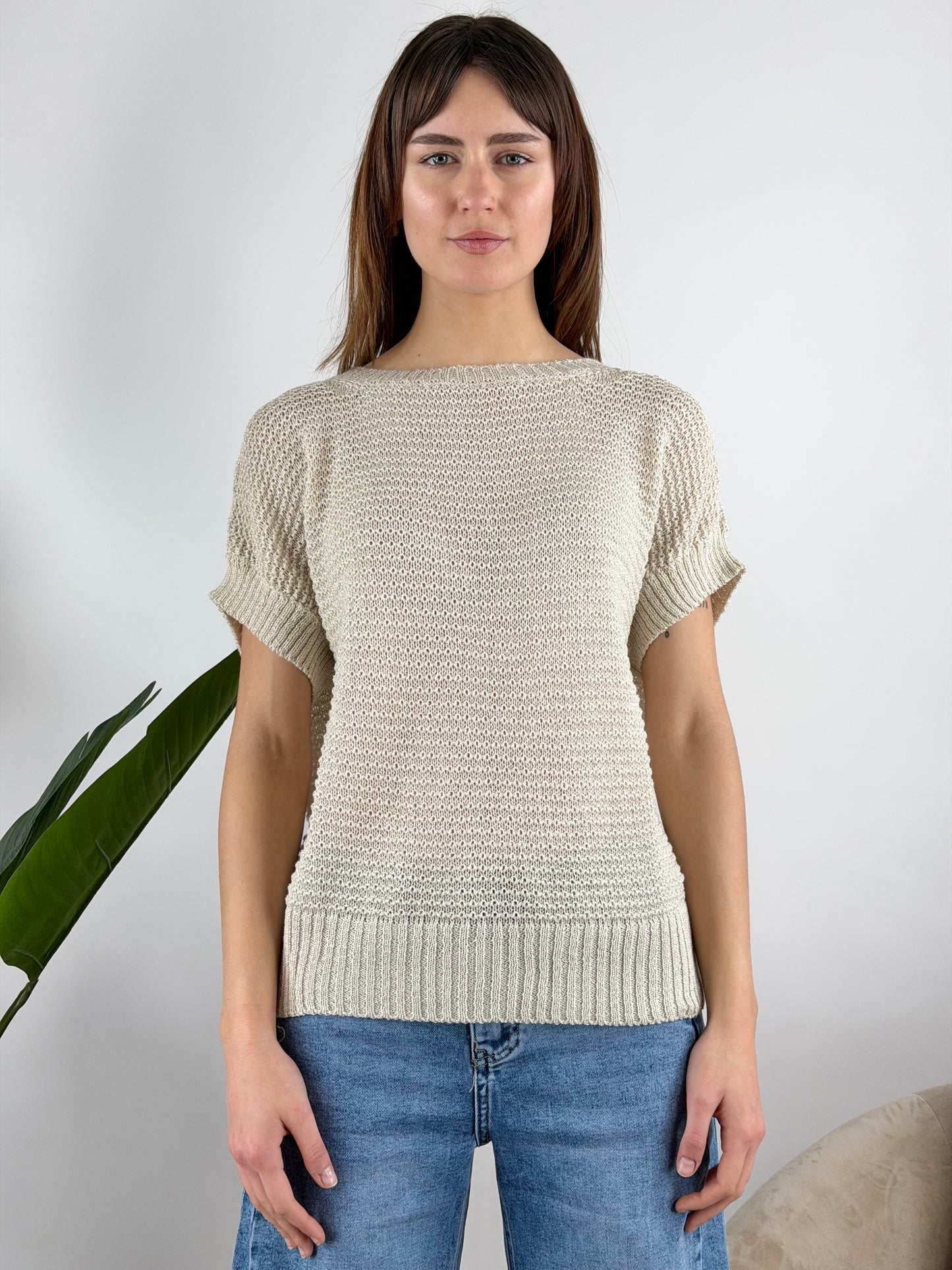 TENSIONE IN - MAGLIA SMANICATA