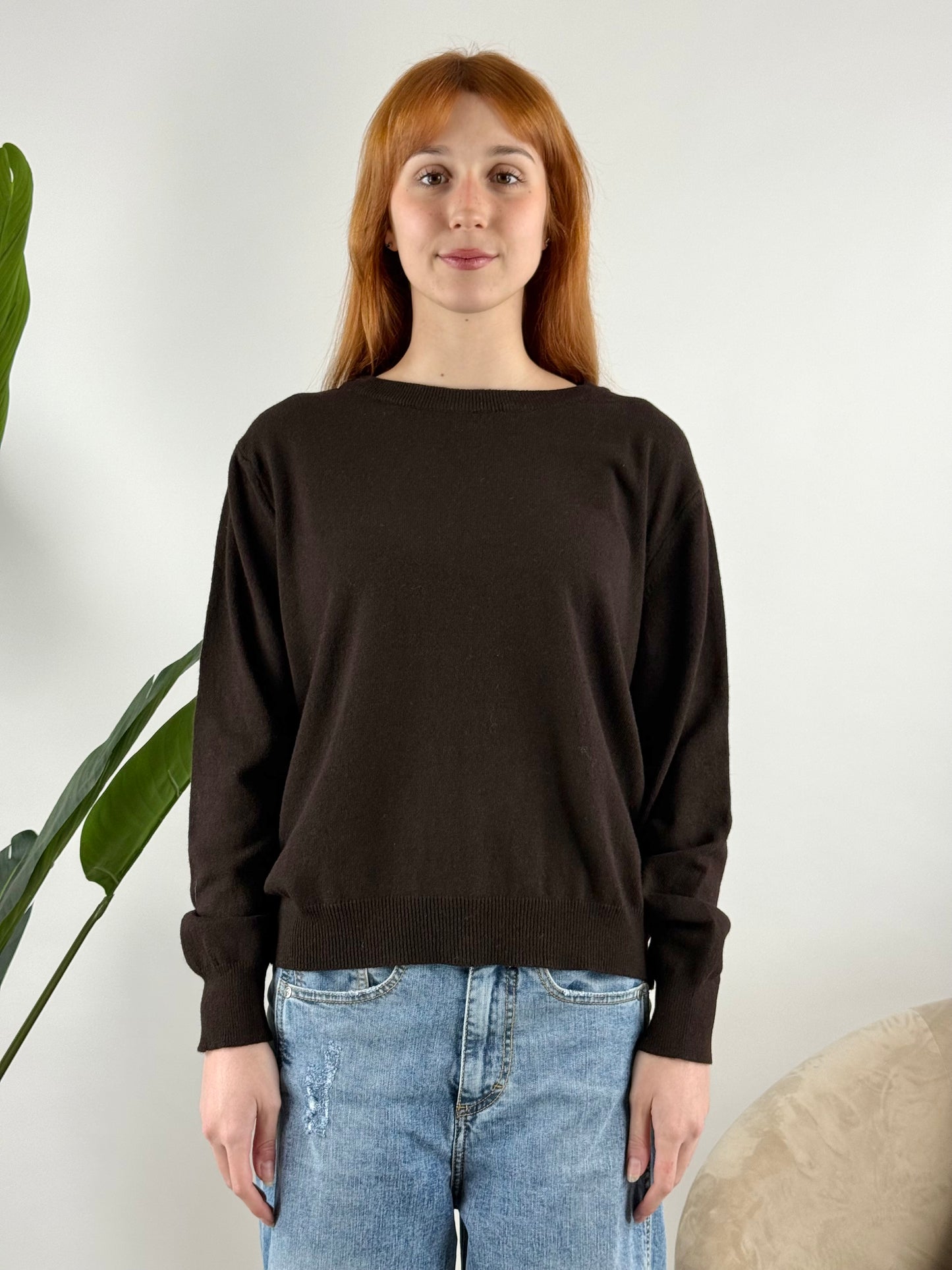 DEVA - MAGLIA GIROCOLLO LIGHT CASHMERE