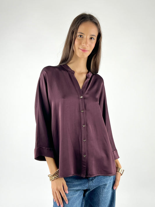 MOTEL - CAMICIA COREANA SATIN