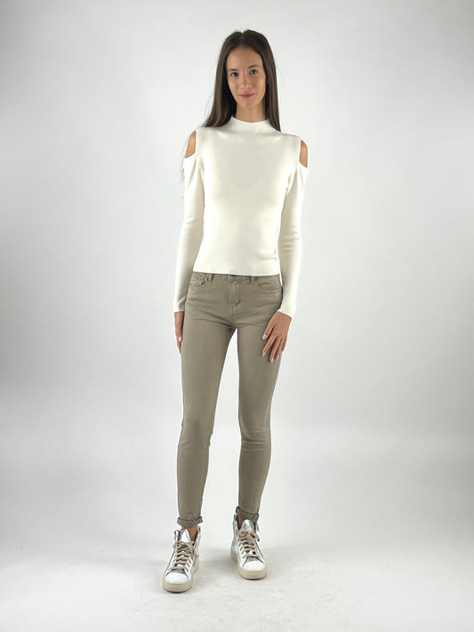 DEVA - JEANS SUPER SKINNY COLORATO