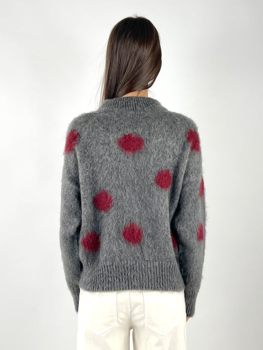 KONTATTO - MAGLIA POIS MOHAIR