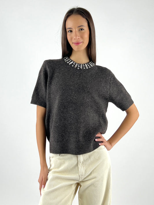 DEVA COUTURE PARIS - MAGLIA CABOCHON