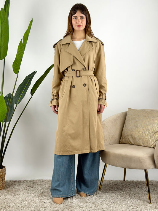 DEVA - TRENCH LUNGO CINTURA