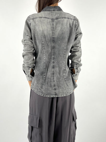 SUSY MIX - CAMICIA JEANS STONE WASH