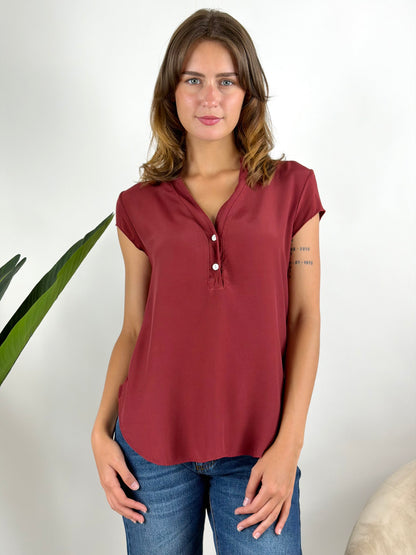 DEVA - BLUSA SERAFINO MANICA CORTA