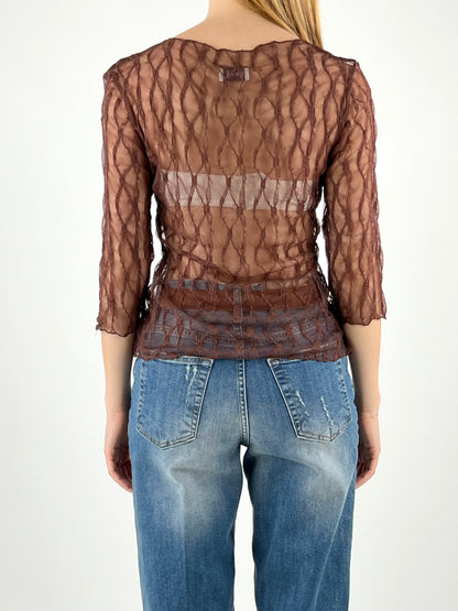 SUSY MIX - MAGLIA BARCA TULLE