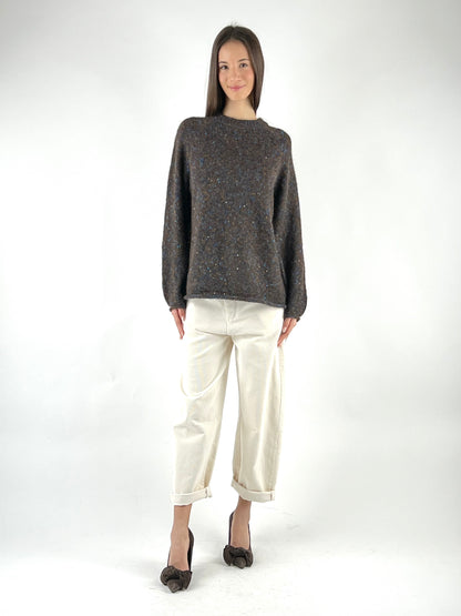 DEVA COUTURE PARIS - MAGLIA MULTIFILI PAILLETTES