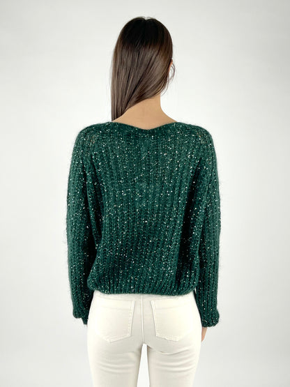 TENSIONE IN - MAGLIA MICRO PAILLETTES